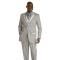 E. J. Samuel Mint / Cream Striped Suit M2631